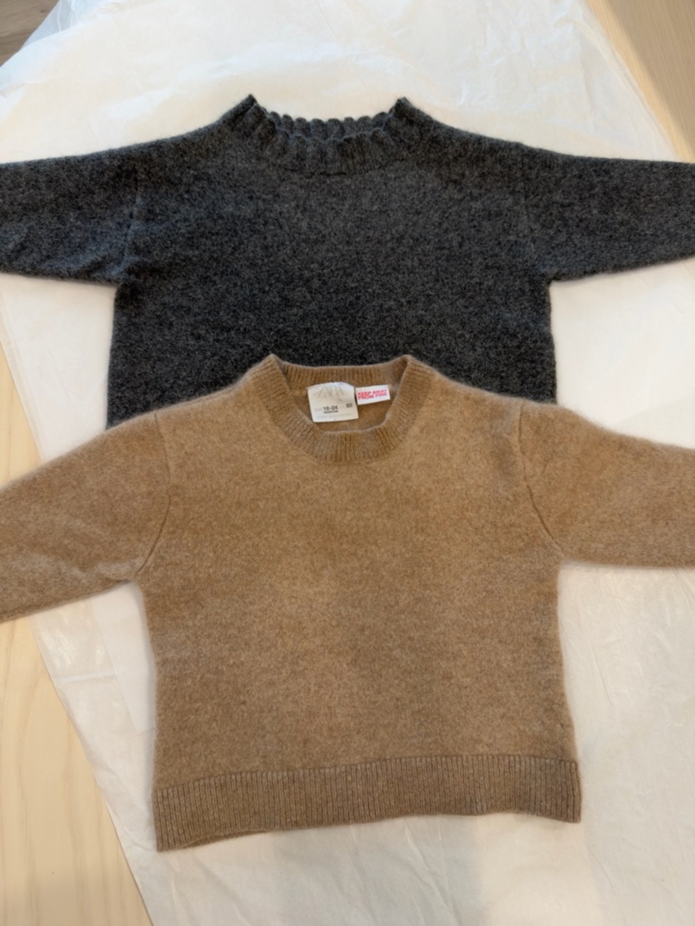 Zara kids Cashmere Sweaters (set of 2)